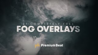 21 FREE 4K Fog Overlays  PremiumBeatcom [upl. by Weidman]