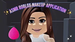 ASMR 1 MINUTE ROBLOX MAKEUP APPLICATION😽✨ [upl. by Solrak]