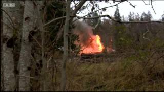 Aleister Crowleys Boleskine House destroyed by fire [upl. by Shayn]