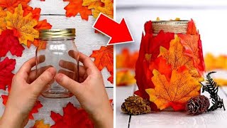 10 Fantastic Fall Themed Crafts To Make At Home [upl. by Mloc]