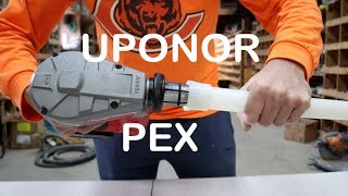 PEX UPONOR Expansion vs Copper How to Install PEX [upl. by Nosnah]