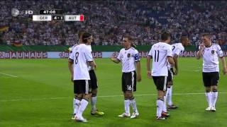 Deutschland vs Österreich 62 Alle Tore Highlights EMQuali 020911 HD [upl. by Ran]