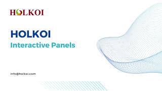 Holkoi Interactive Flat Panels [upl. by Obadias]