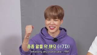 INDO SUB Run BTS 2021  EP141 [upl. by Nennek]