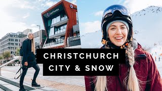 I fell in LOVE with Christchurch 🇳🇿 Perfect winter escape [upl. by Rebmyt]