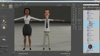 Poser Pro 11 Tutorial Library Part 1 [upl. by Soisanahta]