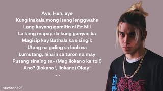 Panalo  Ez Mil Lyrics [upl. by Sadonia]