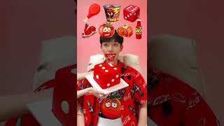 Random Red Color food MUKBANG2🥵🥩 shorts [upl. by Notecnirp114]