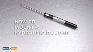 ACETips  How to mount a Hydraulic Damper [upl. by Tory]