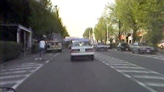 昭和61年の綱島街道 日吉付近 川崎市･横浜市（車載カメラ） Around Hiyoshi  Kanagawa 1986 [upl. by Leyes]