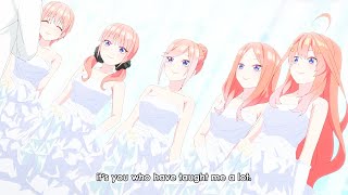 映画 五等分の花嫁 Futaros Last Trial Before Marrying Yotsuba [upl. by Photina]