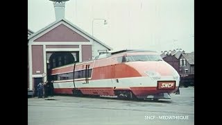 TGV 001  1972 SNCF Ferroviaire  French Trains [upl. by Wilterdink]