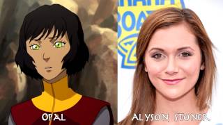 The Legend of Korra  Characters and Voice Actor Book 14 [upl. by Gnaoh]