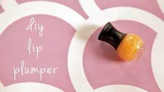 DIY Beauty  Lip Plumper That Doesnt Burn  Beauty How To [upl. by Llenrup]