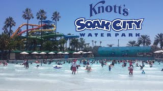 Knotts Soak City Water Park Tour amp Review with Ranger [upl. by Eveline]