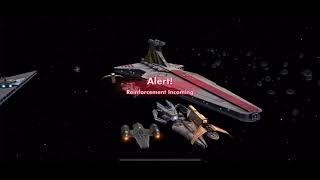 SWGOH Ships Arena  Executor 7 BH Empire vs GR meta  Full Auto [upl. by Sean]