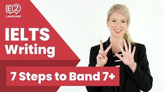 E2 IELTS Writing  7 Steps to Achieve Band 7 [upl. by Sirdna208]