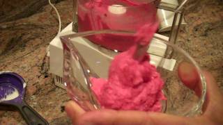 Super Quick and Easy Homemade Raspberry Ice Cream [upl. by Orwin]