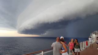 Tormenta en crucero 2017 marzo [upl. by Aihsenot]