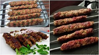 Beef Seekh Kabab Recipe  Soft amp Juicy Seekh Kabab  Beef Seekh Kabab on Tawa  EidulAdha Special [upl. by Sivolc811]