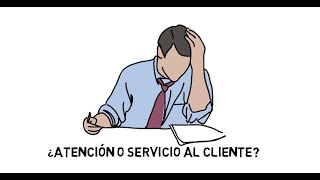 ¿Atención o servicio al cliente [upl. by Augustin622]