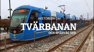 Historien om Tvärbanan  Lokalbanorna i Stockholm del 27 [upl. by Ttej]