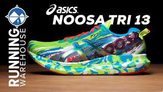 ASICS Noosa Tri 13 First Look  Revamped Cushioning Same Noosa Style [upl. by Ardnayek495]