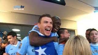 INSIDE CITY 36 City v QPR  Behind the Scenes on the Premier Leaguewinning day  HD [upl. by Meedan]