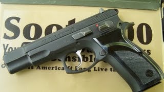 CZ 75 B 9mm Pistol Review [upl. by Argella210]