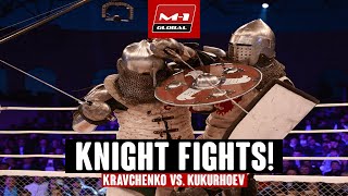 KNIGHT FIGHTS KNOCKOUT  M1 Medieval [upl. by Ydnes]