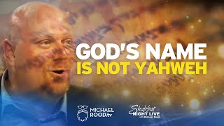 God’s name is not Yahweh – Proof from Jewish Rabbis [upl. by Erodasi]