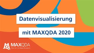 Datenvisualisierung mit MAXQDA 2020 [upl. by Notgnirrab]