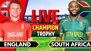 South Africa vs England Match 11  Live Cricket Match Today  SA vs ENG  Champions Trophy [upl. by Anialed]