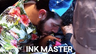 15 Hour Tattoo Marathon Elimination Tattoo Preview  Ink Master Season 8 [upl. by Ysirhc]