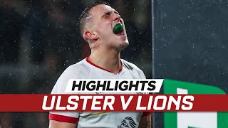 Extended highlights  Ulster v Emirates Lions [upl. by Dyann]