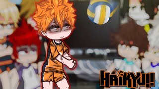 Reaction to Hinata Shoyo  haikyuu gacha club 2 Part [upl. by Canfield487]