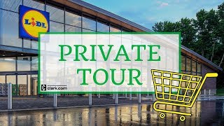 Lidl US Grand Opening Private Tour [upl. by Etnoed]