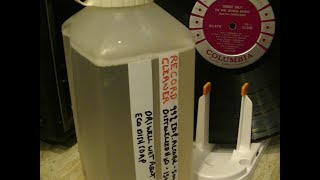 Vinyl Record Cleaning Solution  Homemade [upl. by Llenrag]