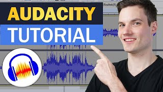 🔊 How to use Audacity to Record amp Edit Audio  Beginners Tutorial [upl. by Ydnarb]