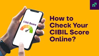 How to Check Your CIBIL Score Online  NAVI [upl. by Dulcy609]