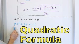 09  The Quadratic Formula Explained Part 1 Practice Problems amp Solutions [upl. by Calvo714]