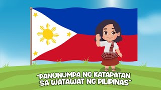 PANUNUMPA NG KATAPATAN SA WATAWAT NG PILIPINAS  2021  HirayaTV [upl. by Sullecram]