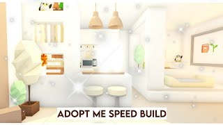 Adopt Me Tiny House Speed Build 1k  Adopt Me Speed Build  House Tour [upl. by Ellehcam]