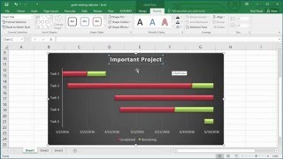 How to Make a Gantt Chart in Excel [upl. by Eikcaj]