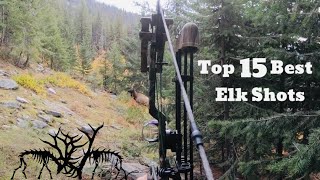 TOP 15 BEST ELK HUNTING KILL SHOTS [upl. by Dellora]