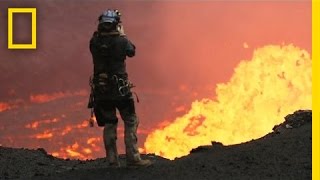 Drones Sacrificed for Spectacular Volcano Video  National Geographic [upl. by Blanche]