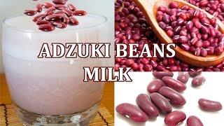 HOW TO MAKE ADZUKI BEAN MILK comfort food weight loss [upl. by Malva]