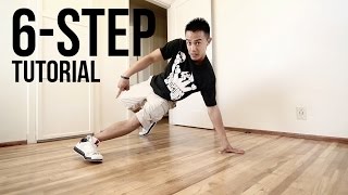 How to Breakdance  6 Step  Footwork 101 [upl. by Yeltneb]