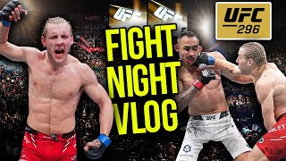 FIGHT NIGHT VLOG Beating A UFC Legend [upl. by Nilved98]