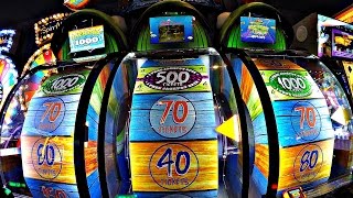 Arcade Big Bass Wheel Ticket Redemption Arcade Game Play [upl. by Imnubulo]